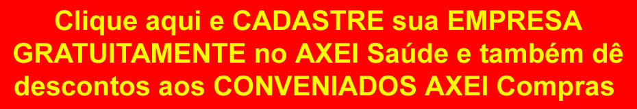 Axei Saúde e Descontos em Compras